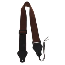 Best Offers Adjustable Strap Belt+Picks Holder For Guitars Bass Mandolin Parts Brown Best Offers Adjustable Strap Belt+Picks Holder For Guitars Bass Mandolin Parts Brown