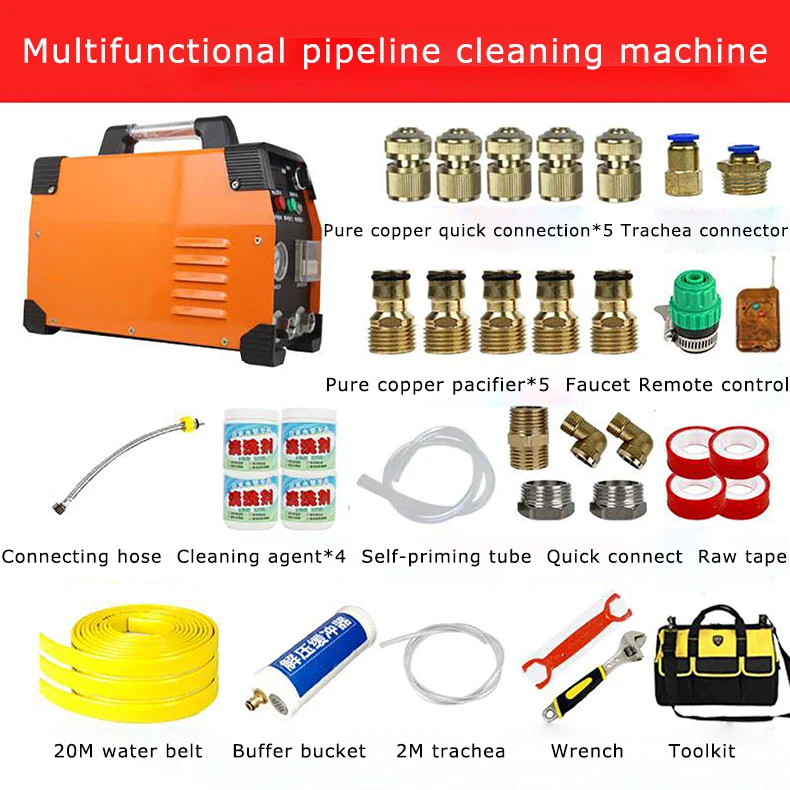 Washing floor heating machine pulse automatic multifunctional solar water  heater geothermal cleaning tap water pipe machine - AliExpress