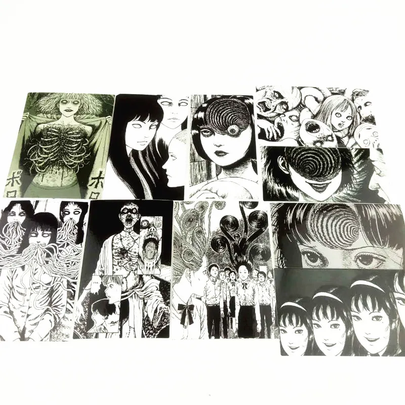 10 шт./лот наклейка на другое лицо Tomie Revenge для автомобиля, ноутбука, велосипеда, мотоцикла, ноутбука, водонепроницаемая наклейка s