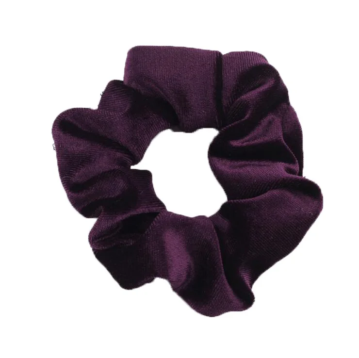 elastic headbands for women 33Colors Korea Velvet Hair Scrunchie Elastic Hair Bands Solid Color Headbands Women Girls Ponytail Holder hair accessories Gift Hairclip