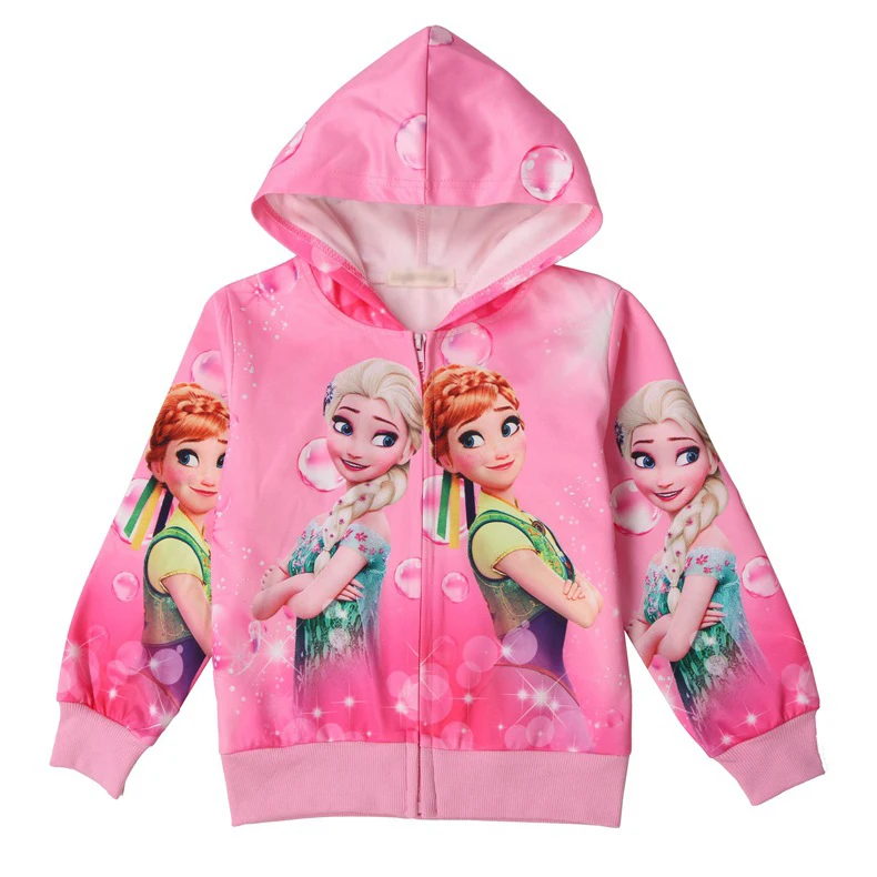 Chaqueta con capucha de la reina de las niños, abrigo de Frozen, anna, elsa, campana, Bella Durmiente, Cenicienta - AliExpress