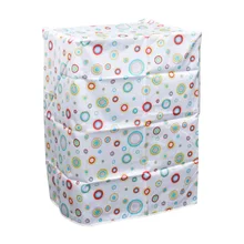 1 шт. чехол для стиральной машины полиэфирная атласная ткань цветочный пылезащитный чехол для стиральной машины протектор для стиральной машины A30