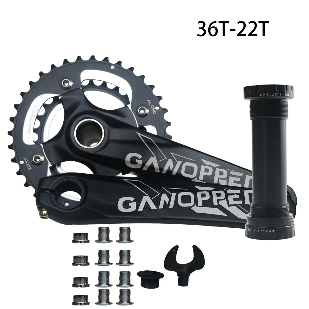 Fatbike-ファットバイク用クランクセット,175mm bbシングル