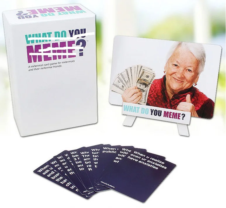 

Chess and card toys what do you meme 1 generation 2 generation 3 generation extended interactive board game card