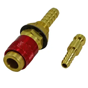 

Water-Cooled & Gas Adapter Quick Connector Kit For PTA DB SR WP 9 17 18 26 TIG Duable Connector Kit Fitting For TIG Welding Tor