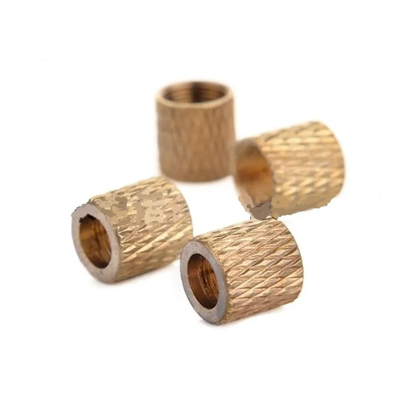 STKB-632 гайка с кольцевой вставкой из латуни глухая литая Резьбовая Insertos Knurling
