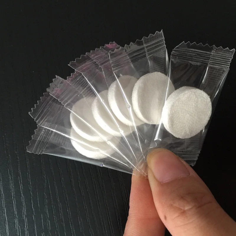 50 PCS Silk Compressed Facial Mask Button DIY Facial Mask Daily Skin Care Tissue Fluorescer Free Thin Silk Tissue