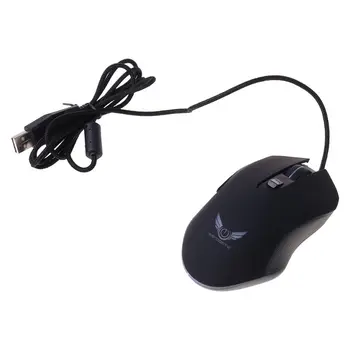 

Wired Gaming Mouse Programmable Computer Mouse LED Light Ergonomic Design Gaming Room Professional Gamer Mouse