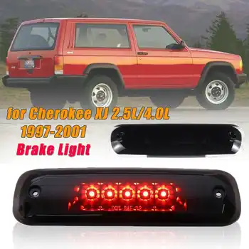 

12V LED Rear Tail Light Brake Lamp for Jeep Cherokee XJ 1997 1998 1999 2000 2001 Smoke Black Light Housing Auto Accessories