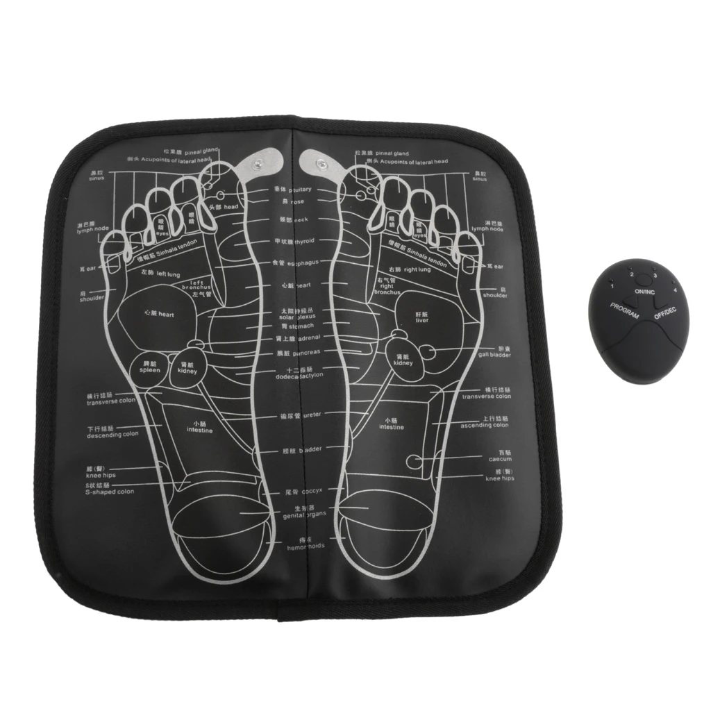EMS Foot Massage Cushion Electric Foot Stimulator Massager Mat