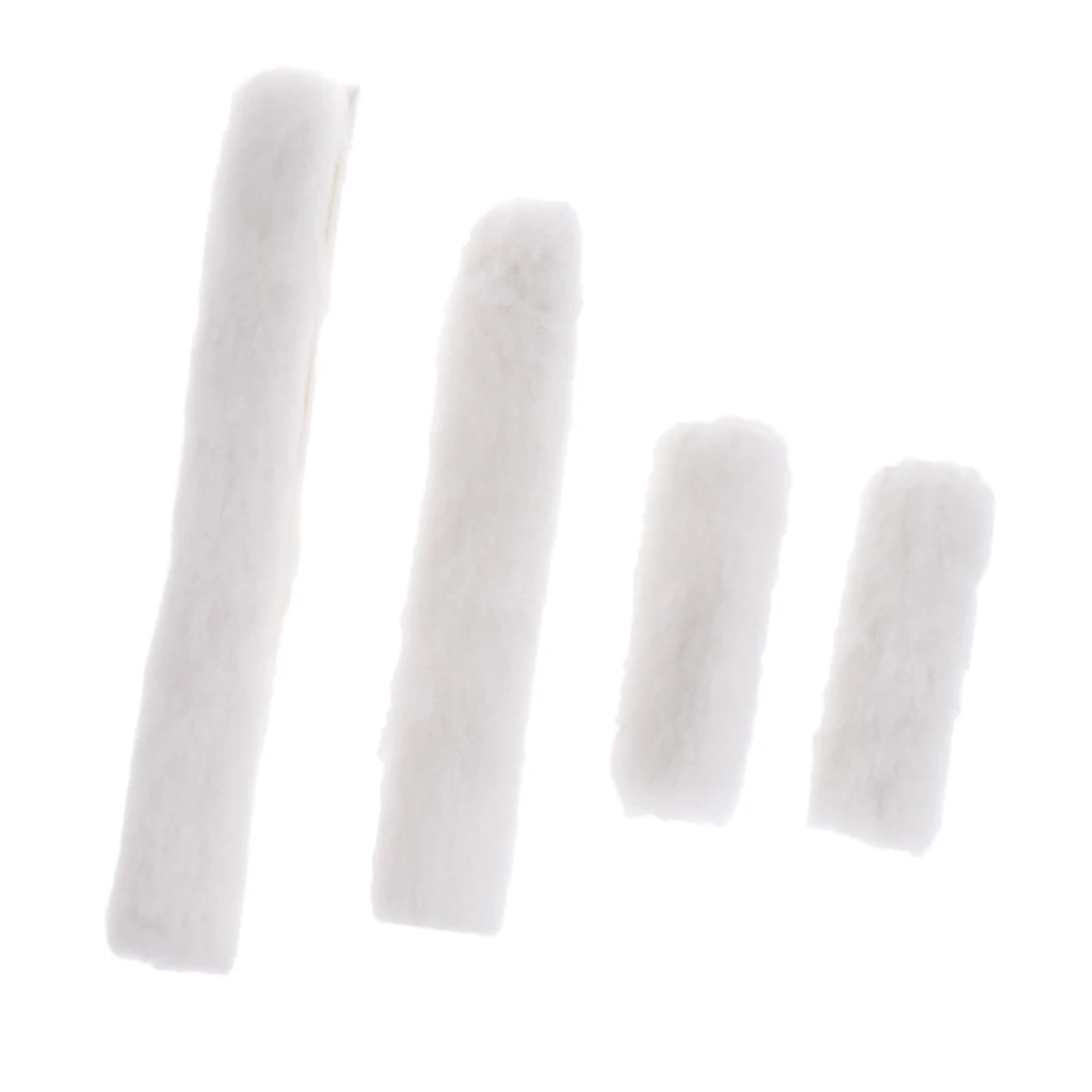 4 Pieces Fleece Noseband Cover Replacement for Horse Halters and Bridles Accessories