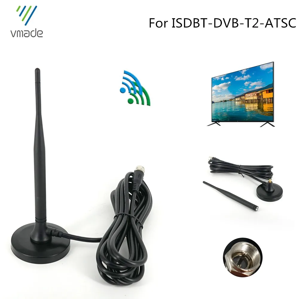 

DVB-T/ATSC/ISDB-T For 4K HD Digital TV Terrestrial Receiver Portable Indoor TV Antenna Free Watch Wireless TV Program