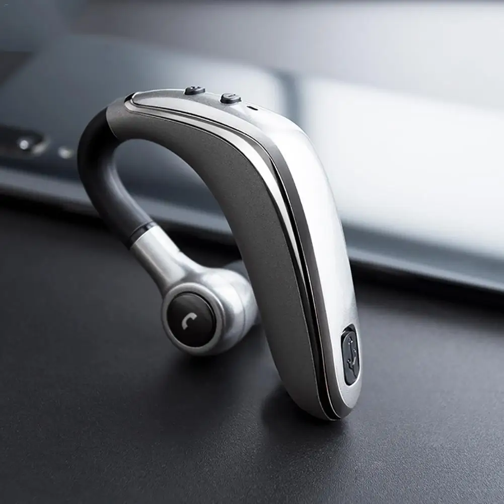 

DishyKooker Wireless Earphone Bluetooth 5.0 Headset Long Standby Business Driving Hanging Ear Headset Waterproof Sports earphone