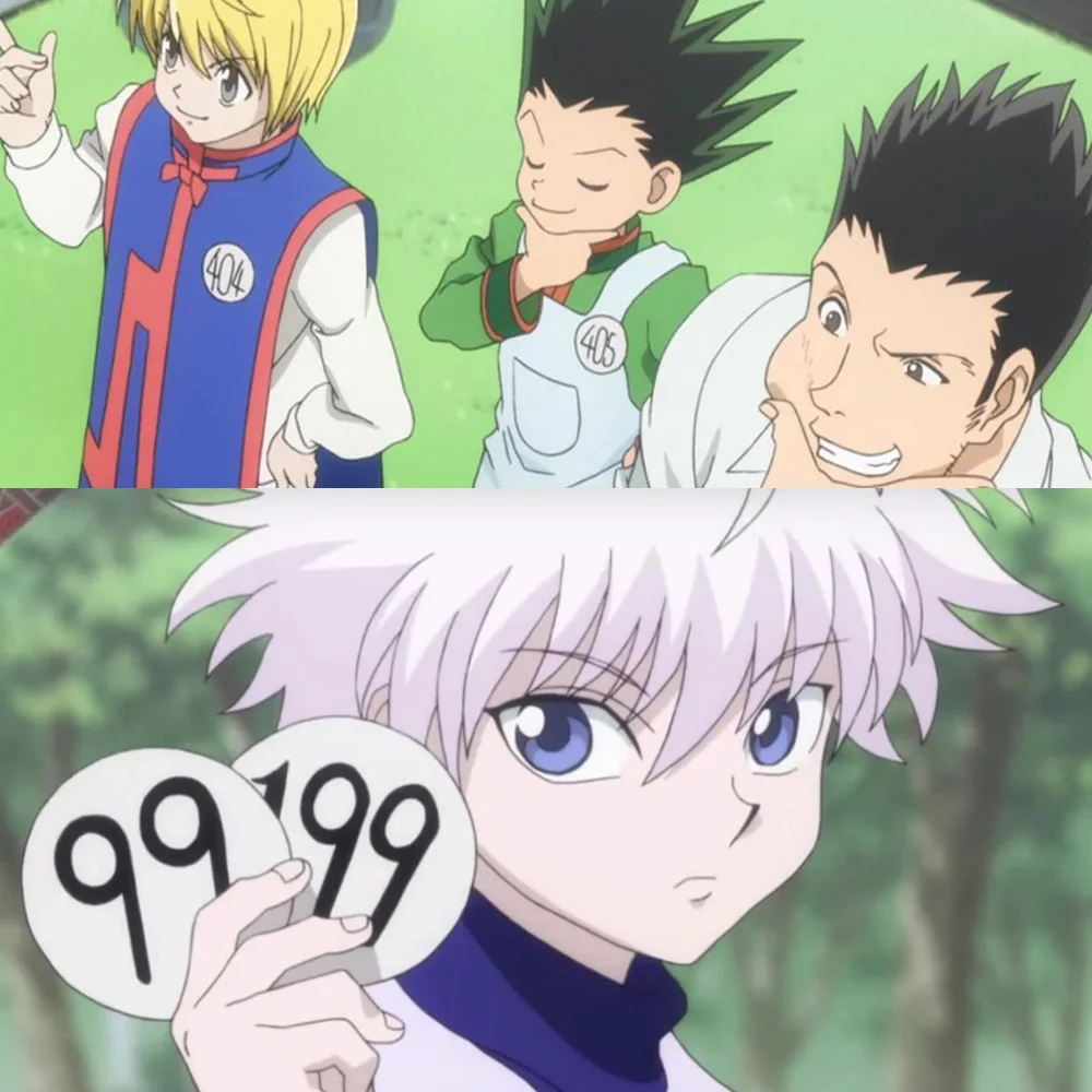 Anime Hunter x Hunter Hisoka Testing Pin Badge Cosplay Kurapika Killua Zoldyck GON·FREECSS Number Brooch Pins Accessories Props