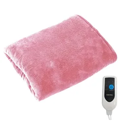 45x75cm Electric Blanket Heated Throw Soft Electric Blanket For Couch Fleece Blanket Machine Washable Sherpa Heating Blanket