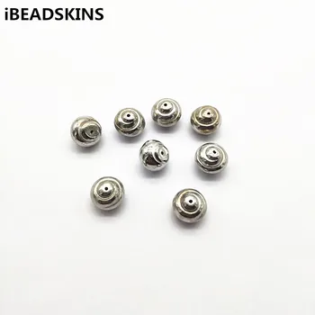 

New arrival! 12x10mm Rhodium color 200pcs CCB Round Shape beads for Earrings parts,hand Made Earrings Findings Jewelry DIY