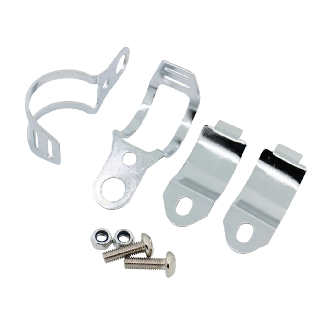 Motorcycle Turn Signals Fork Clamps Mount Light Holder Lamp Bracket  Fit for  28mm-41mm Fork Tubes