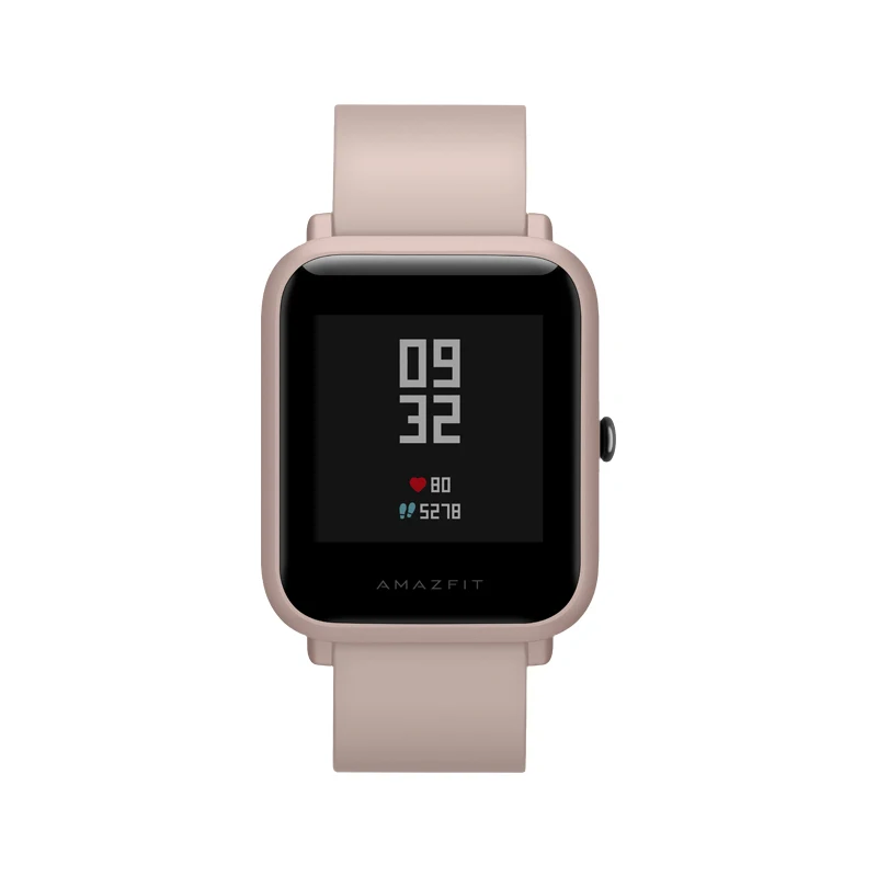 Pink Глобальная версия Huami Amazfit Bip Lite 2 оригинальные Смарт-часы xiaomi gps 45 дней с батареей глонесс Смарт-часы - Цвет: Pink