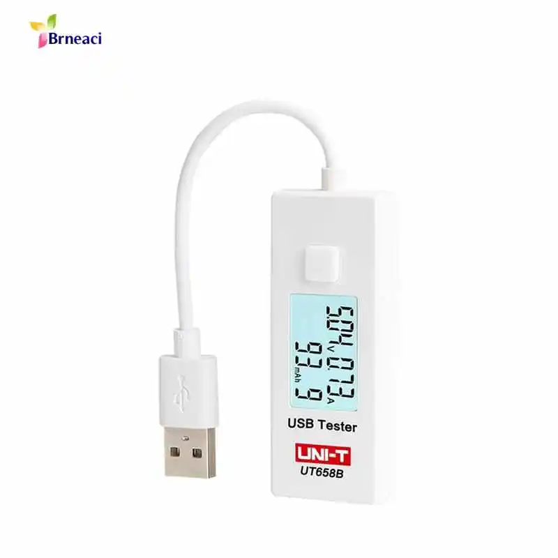 

Latest UT658 USB LCD Display Battery Capacity Tester U Disk Laptop Mobile Phone Charger Voltage Current Power Test Machine