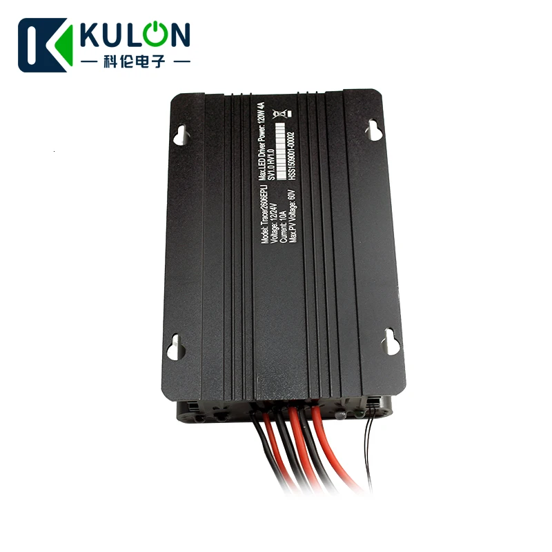 EPEVER Tracer2606EPLI 10A 12 В 24 В литиевая батарея MPPT Контроллер заряда с драйвером постоянного тока для светодиода IP68