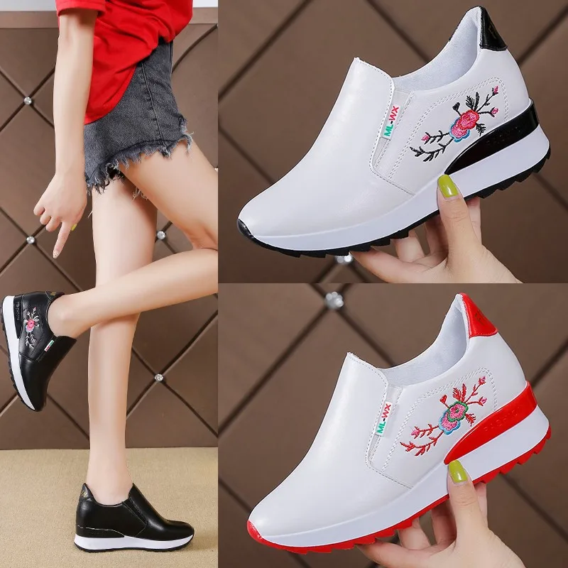 

2020 New Fashion Trainers Sneakers Women Casual Shoes Grils Wedges Shoes Women Sneakers Zapatos De Mujer Platform Shoes
