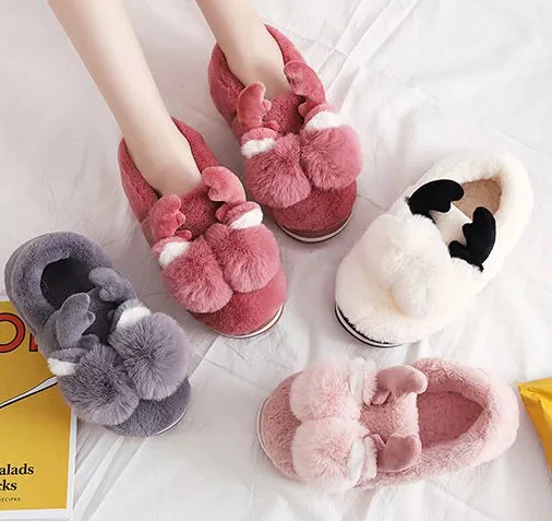 

Сланцы для мужчин и женщин, теплые меховые шлепанцы, плоская подошва, без застежки, сланцы, цвет черный розовый, синий/серый, зима