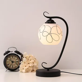 

Bedroom creative LED table lamp modern home warm light plug-in learning desk lamp