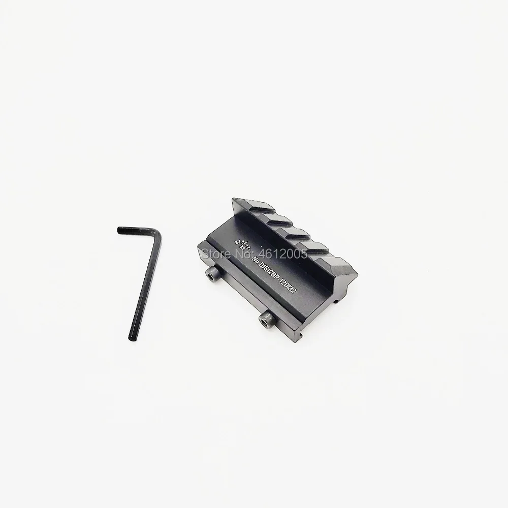 Крепление для прицела 45 градусов офсетный держатель для 20 мм Пикатинни Вивер рельс лазерное ружье/фонарик Базовый адаптер