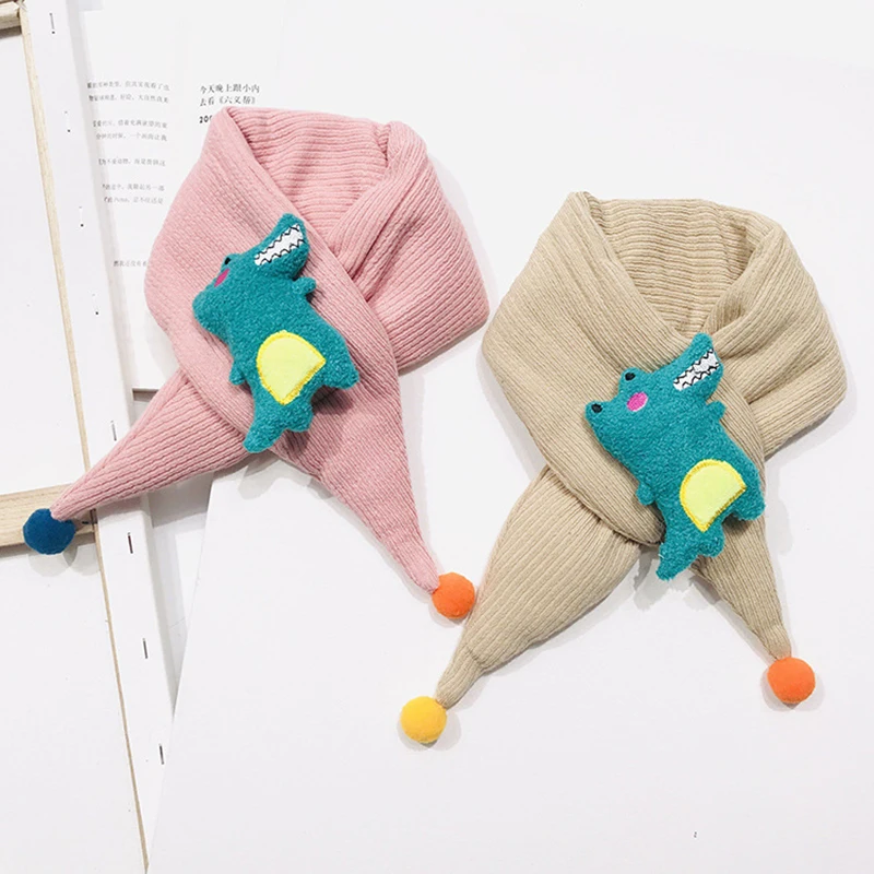 Милые нагрудники-шарфы для новорожденных; Детский шарф с рисунком животных; зимний теплый мягкий детский шарф для шеи; Детский шарф; Szalik Dziecko