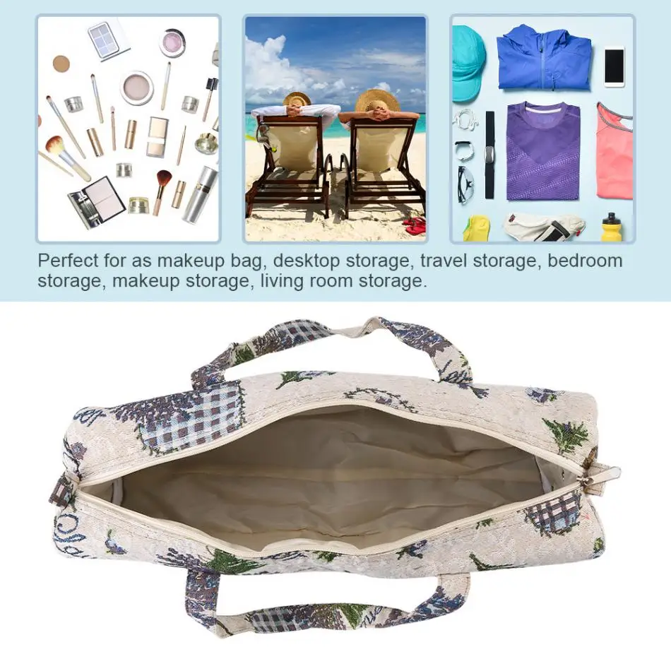 Storage Bag Household Fabric Crafts Knitting Needles Storage Sweater Art Sewing Organizer Bag Large Capacity Women Handbag 5