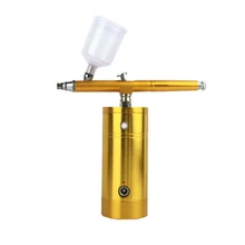 0,3 мм Насадка тату Маникюр живопись художников торт делая лицо тело с компрессором Начинающий Аэрограф набор Нейл-арт одно действие