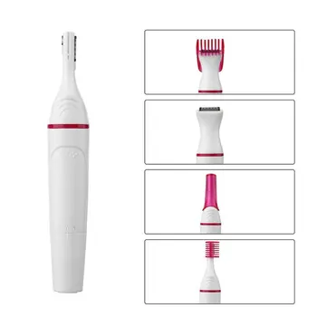 

Multifunction Electric Epilator 5 in 1 Women Face Underarm Bikini Hair Removal Device Remover Shaver Eyebrow Trimmer