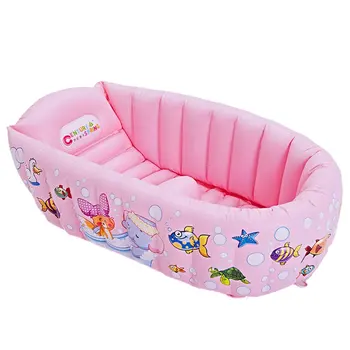 

Inflatable bathtub Baby Bathtub Kid Infant Toddler Infant Newborn Inflatable Foldable Shower Pool PVC