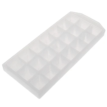 

1PC 21Grid Ice Cube Pudding Maker Mold Refrigerator Ice Mould Tray Tool Soft Plastic Bar Kitchen Tools Gadgets Cool Summer