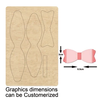 

Bow cutting dies new die cut &wooden dies Suitable for common die cutting machines on the market