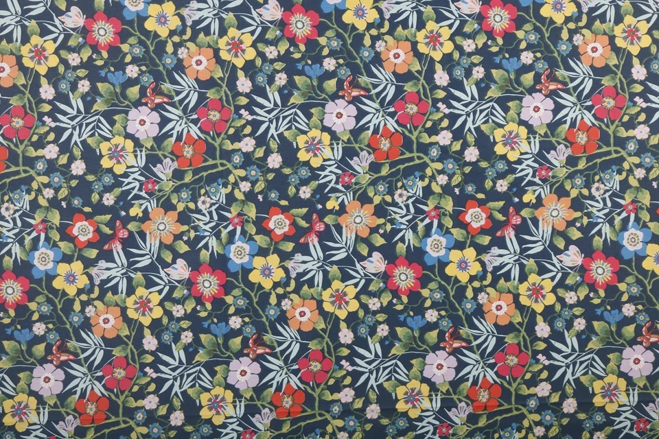 Floral Series Printed Twill Fabrics Cloth For DIY Sewing Baby&Child Quilting Bedsheet Clothes Skirt Textile Material Half Meter