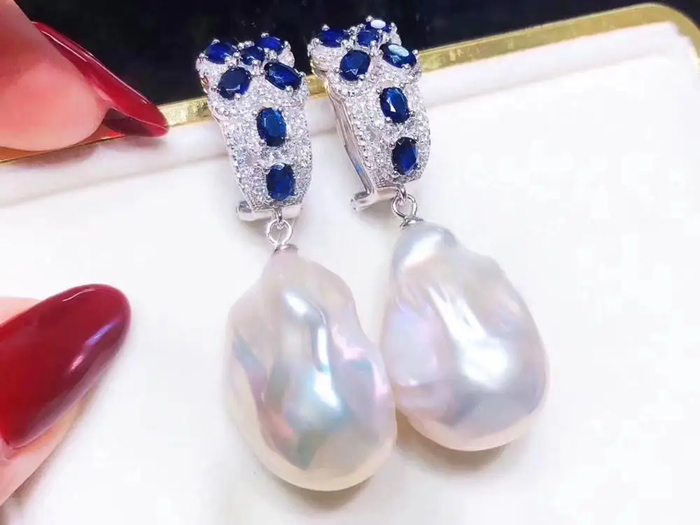 

Классическая 925 пробы Серебряные Серьги Выводы Настройки крепления основания Запчасти для барочная неправильная жемчуг Камни 5 пар/лот