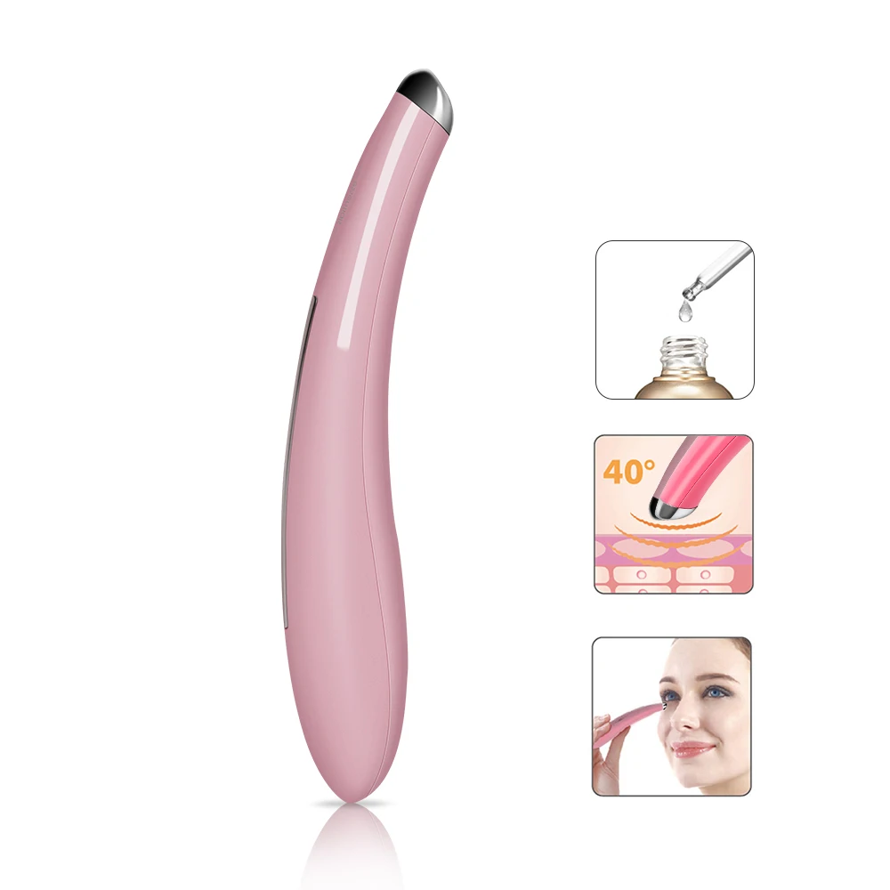 TOUCHBeauty Анти-возрастной массажер для глаз с высокочастотной вибрацией. Справляется с темными кругами и мимическими морщинками в области глаз Eye&Facial Device TB-1583 - Цвет: TB-1583LP