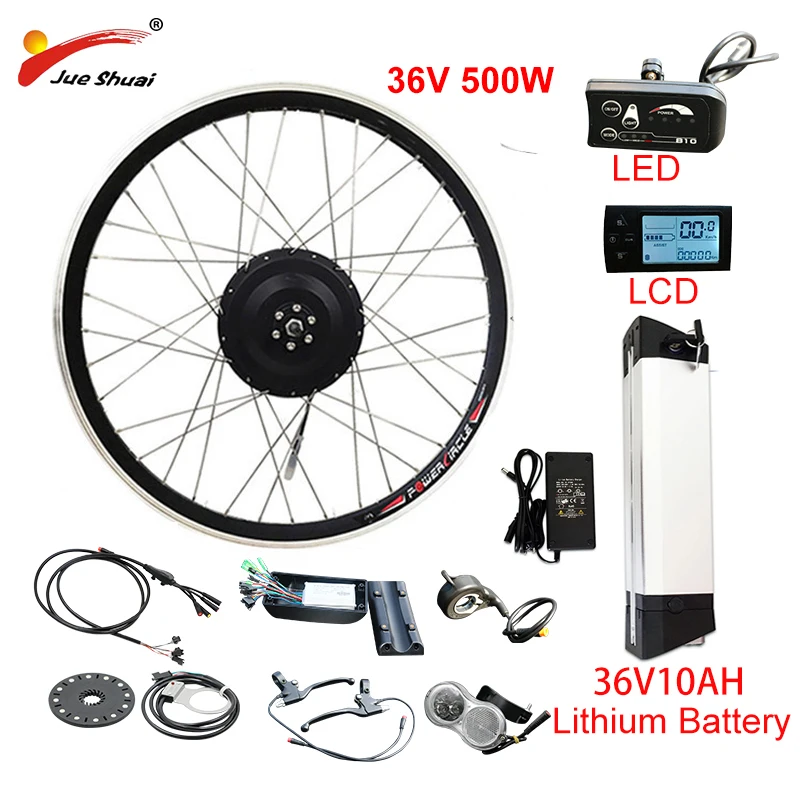 Best Price EU RU Duty Free No Tax 36V 500W eBike Kit 36V10AH Lithium Battery ebike Electric Bike Conversion Kit Front Rear Hub Motor Wheel Best Price EU RU Duty Free No Tax 36V 500W eBike Kit 36V10AH Lithium Battery ebike Electric Bike Conversion Kit Front Rear Hub Motor Wheel