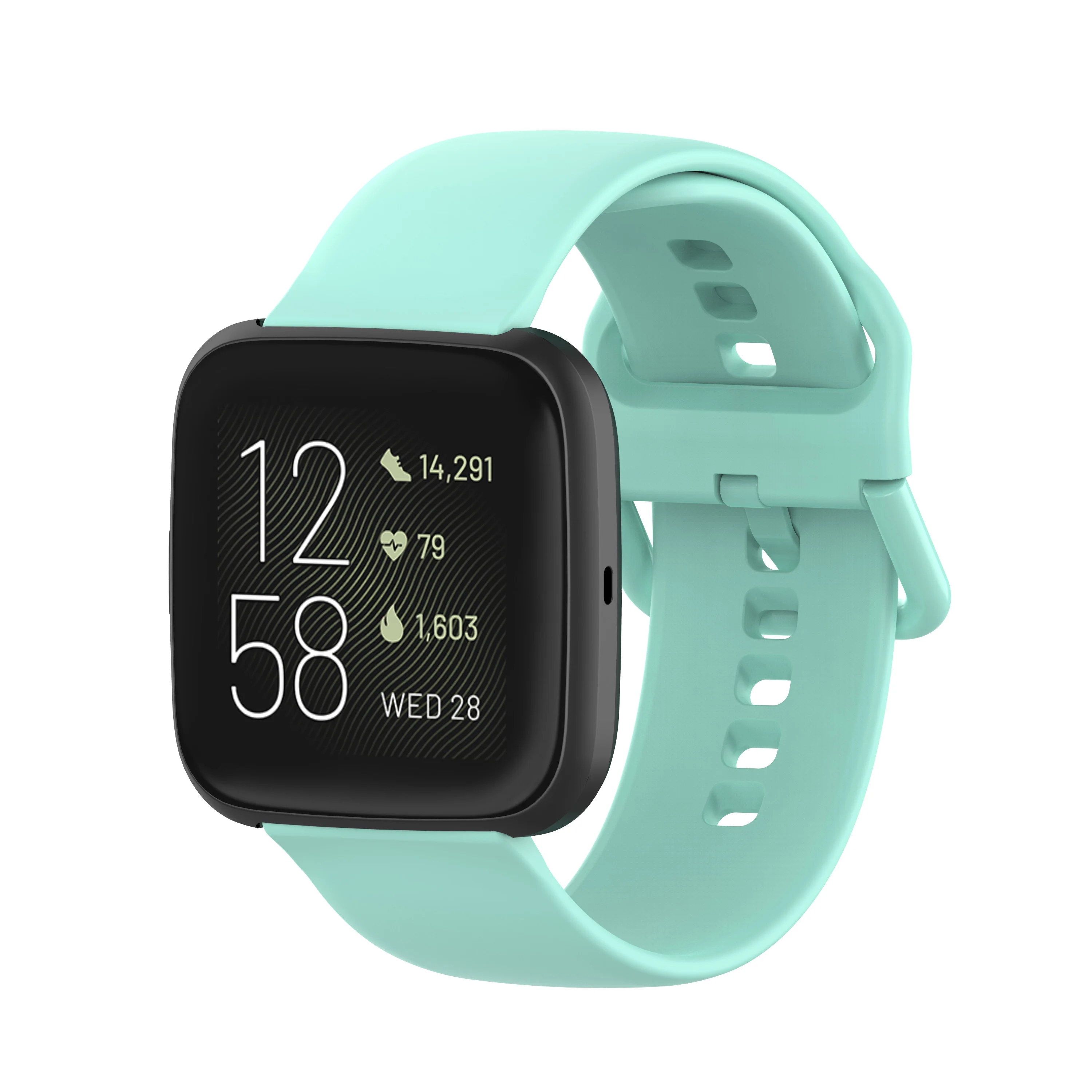 Weiches Silikon-Armband für Fitbit Versa 2 Ersatz-Armband Sportuhr-Band Zubehör für Fitbit Versa/Versa Lite – Detail 12