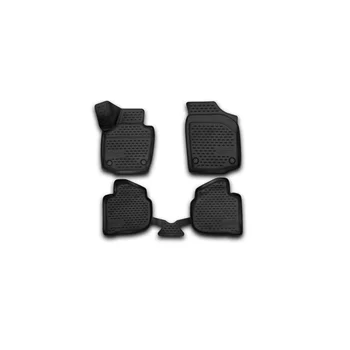 

3D mats in salon Skoda Rapid 2013 4 PCs (PU) (rapid)