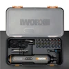 Worx 4V Mini Electrical Screwdriver Set WX240 Smart Cordless Electric Screwdrivers USB Rechargeable Handle with