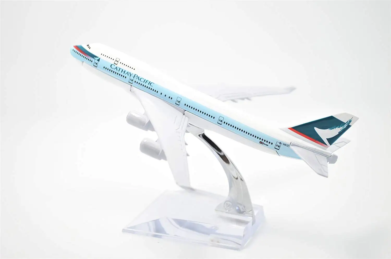 Династия Тан (TM) 1:400 16 см Боинг B747 400 Cathay Pacific Airways металлическая модель самолета