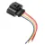 Новый Разъем Катушки Зажигания Plug Pack Жгут Проводов Ткацкий Станок Для AUDI /VW /SKODA SEAT /FORD 1J0973724
