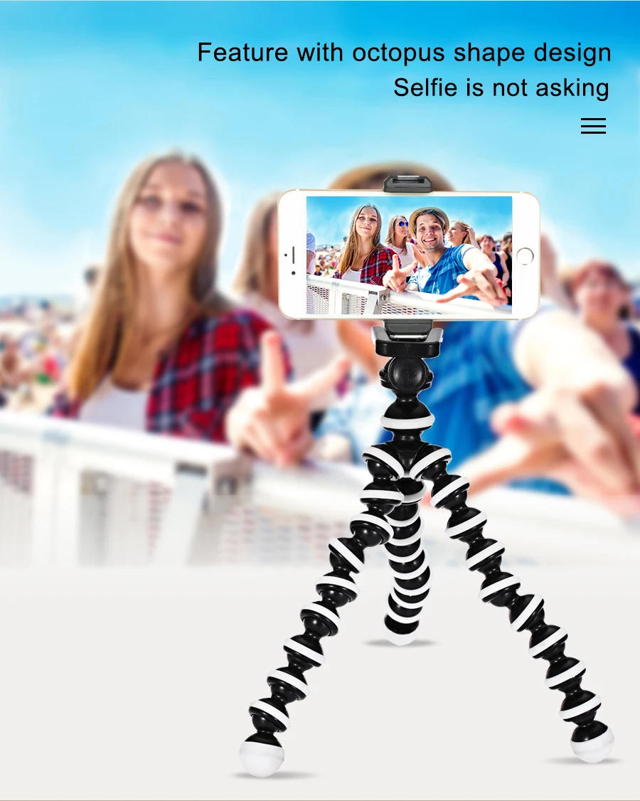 Tripode Gorillapod Camaras L Profesionales y Soporte Celular 