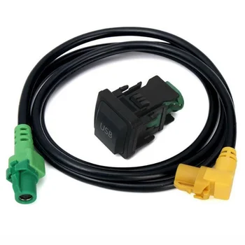 

2pcs Switch Cable Auto Interior For GOLF MK5 MK6/RCD510/RCD315 Plug Kit
