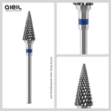 Сверло из карбида вольфрама для электрического маникюра, аксессуары для ногтей, сверло для удаления акрилового геля, лак для ногтей