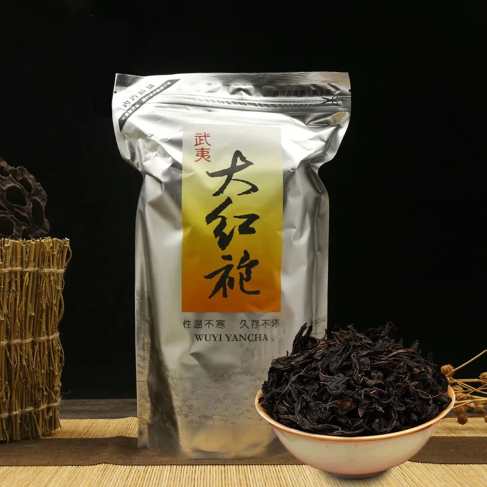 

The 2020 year Chinese Wuyi Yancha Da Hung Pao China Wuyi Big Red Robe Tea Wuyishan tea Organic Oolong Tea