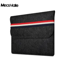 Сумка с ручками для переноски для MacBook Air 11,6 13,3 retina универсальная сумка для ноутбука 11 13 15 дюймов из шерстяного войлока