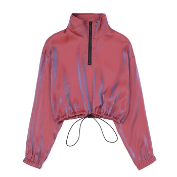 

Punk Crop Tops Hoodie Women Sweatshirt Hoodie Short Pullover Sweatshirt Casual Spring Autumn 2019 Women Tops Plus Size